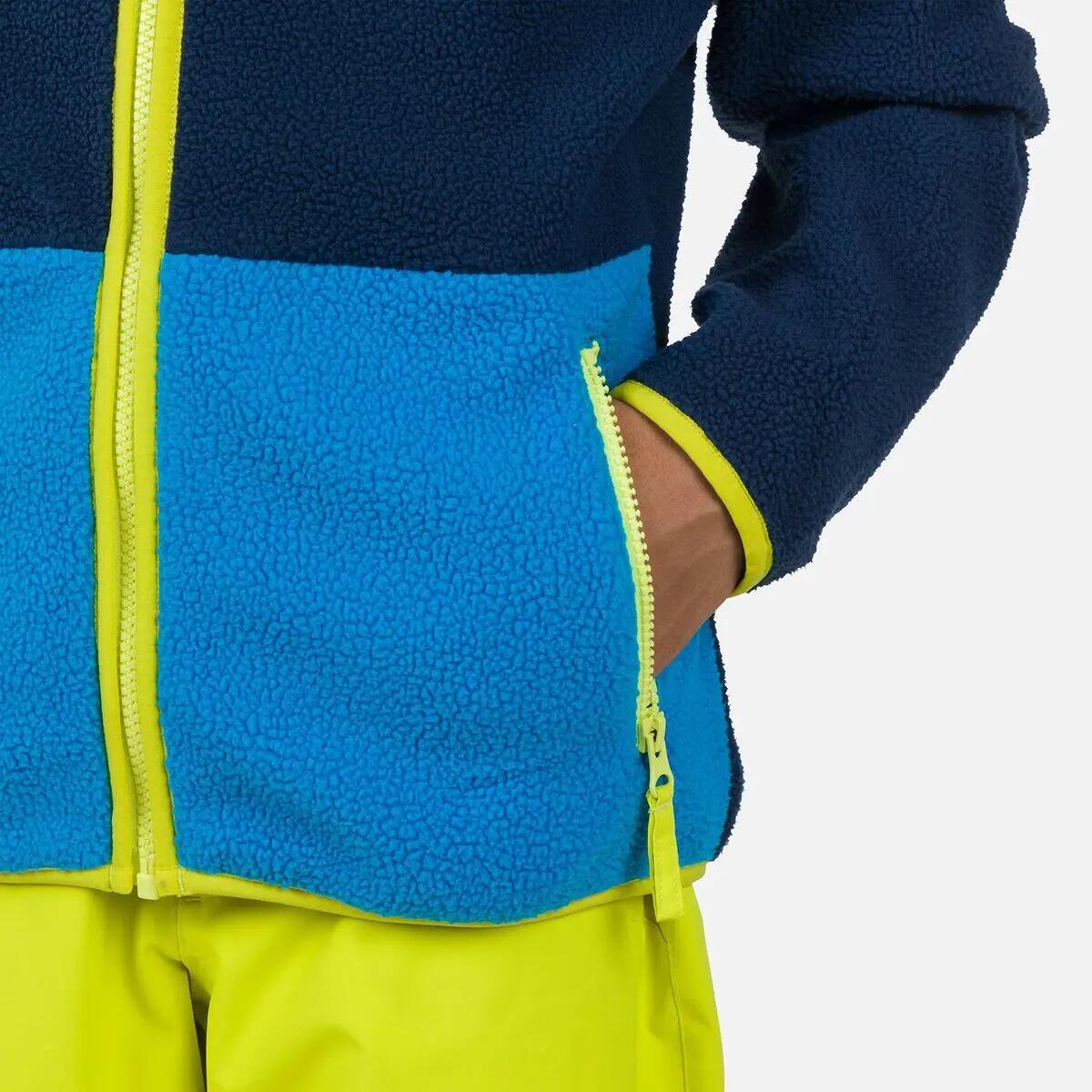 Rossignol Jr Alltrack FZ kinder fleece vest blauw 5/5