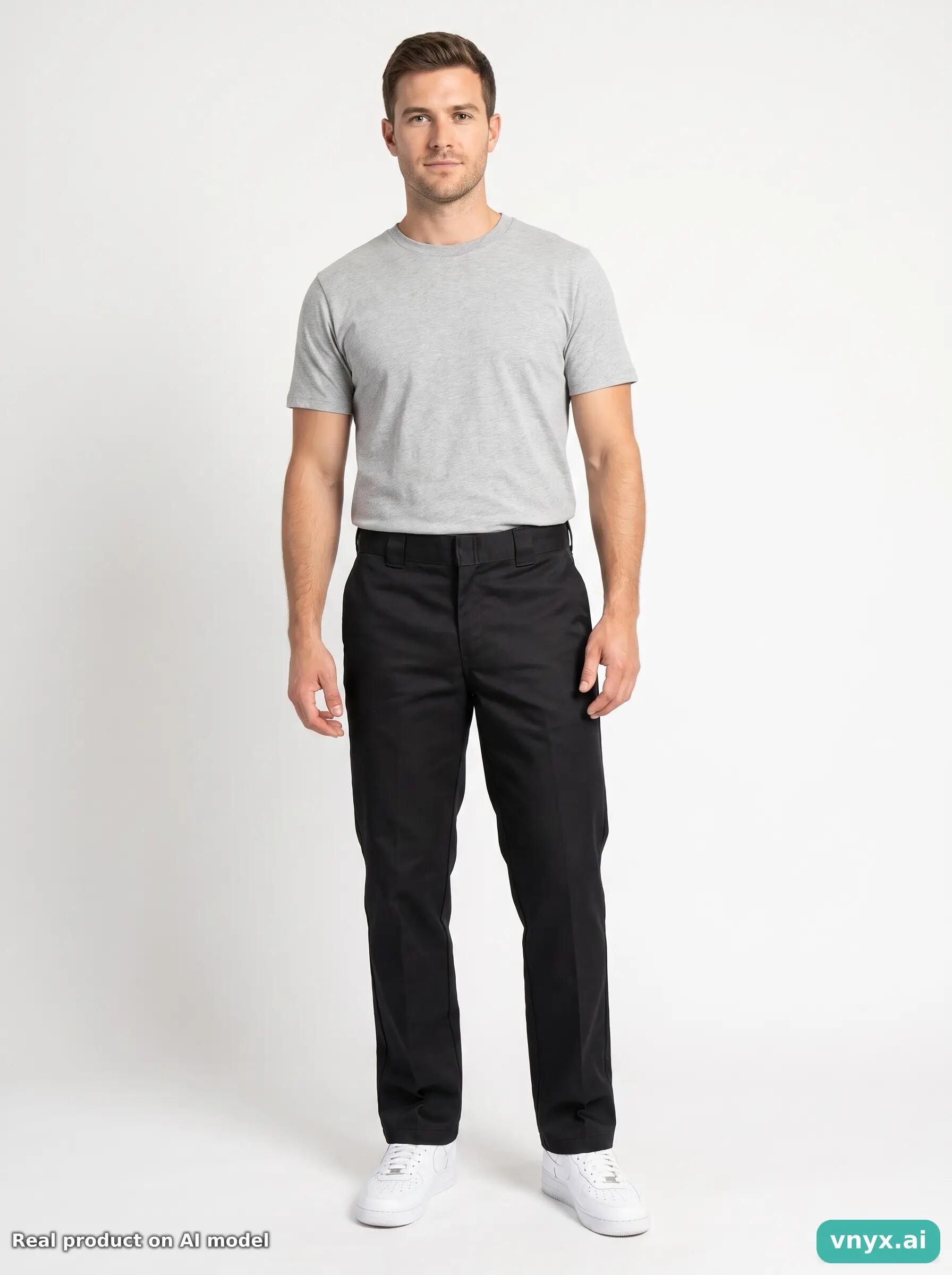 Second Life - Carhartt Black Trousers Men 32 L32 3/5