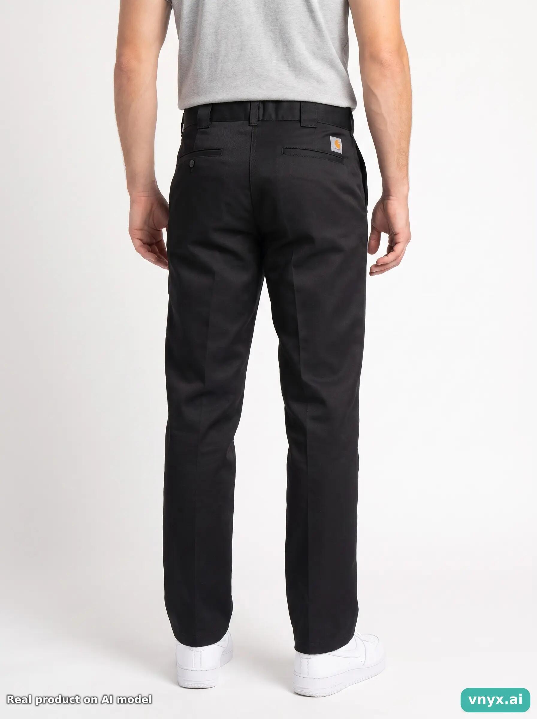 Second Life - Carhartt Black Trousers Men 32 L32 2/5