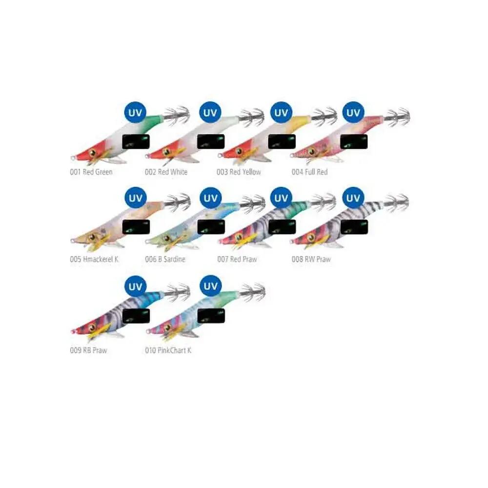 Appât de pêche Shimano Sephia Suisui Dropper Rouge/Vert 2/3