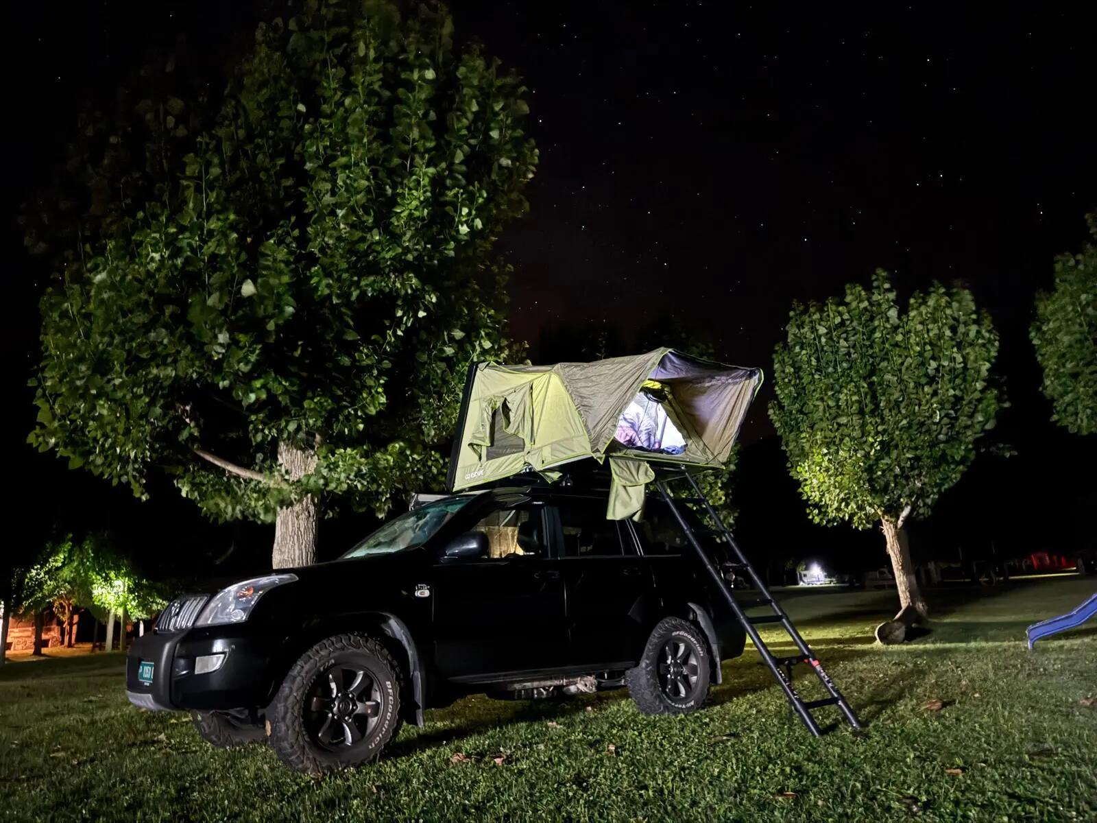 Tienda de techo para coche rígida impermeable Monte Perdido GO ESCAPE 8/8