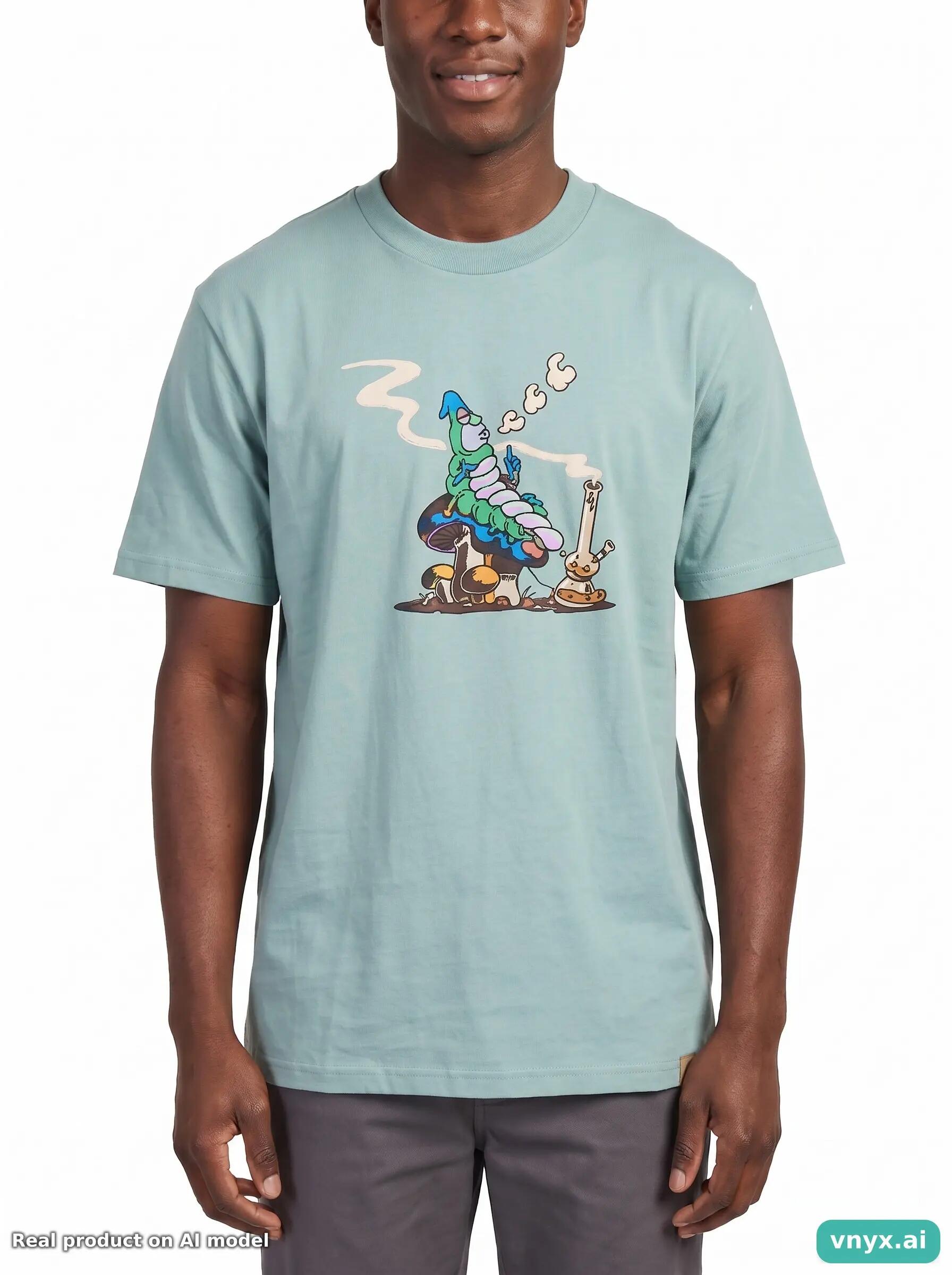 Second Life - Vintage Carhartt Mint Green T-Shirt Men L 5/5