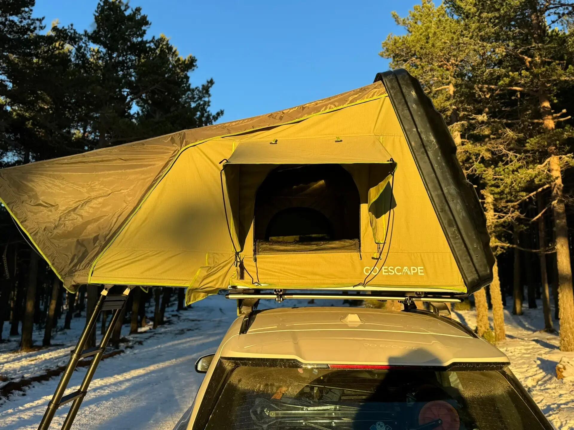 Tienda de techo para coche rígida impermeable Monte Perdido GO ESCAPE 5/8