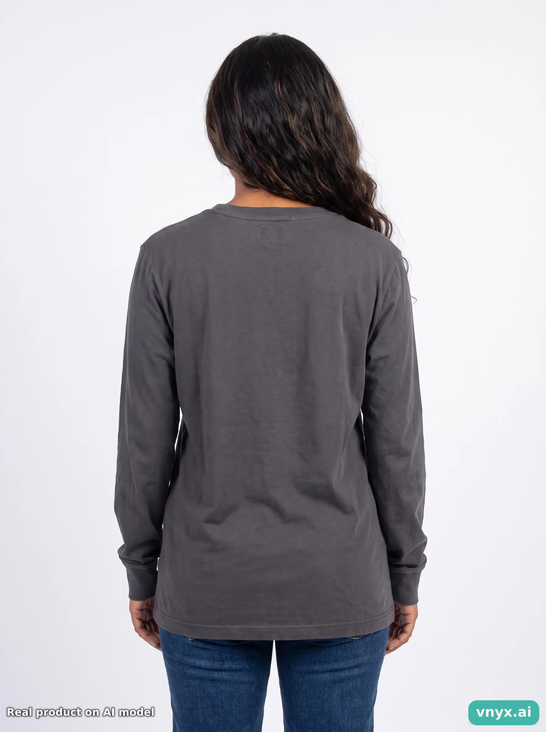 Second Life - Supreme Long Sleeve in Black size W22 Long-Sleeved Top 2/5