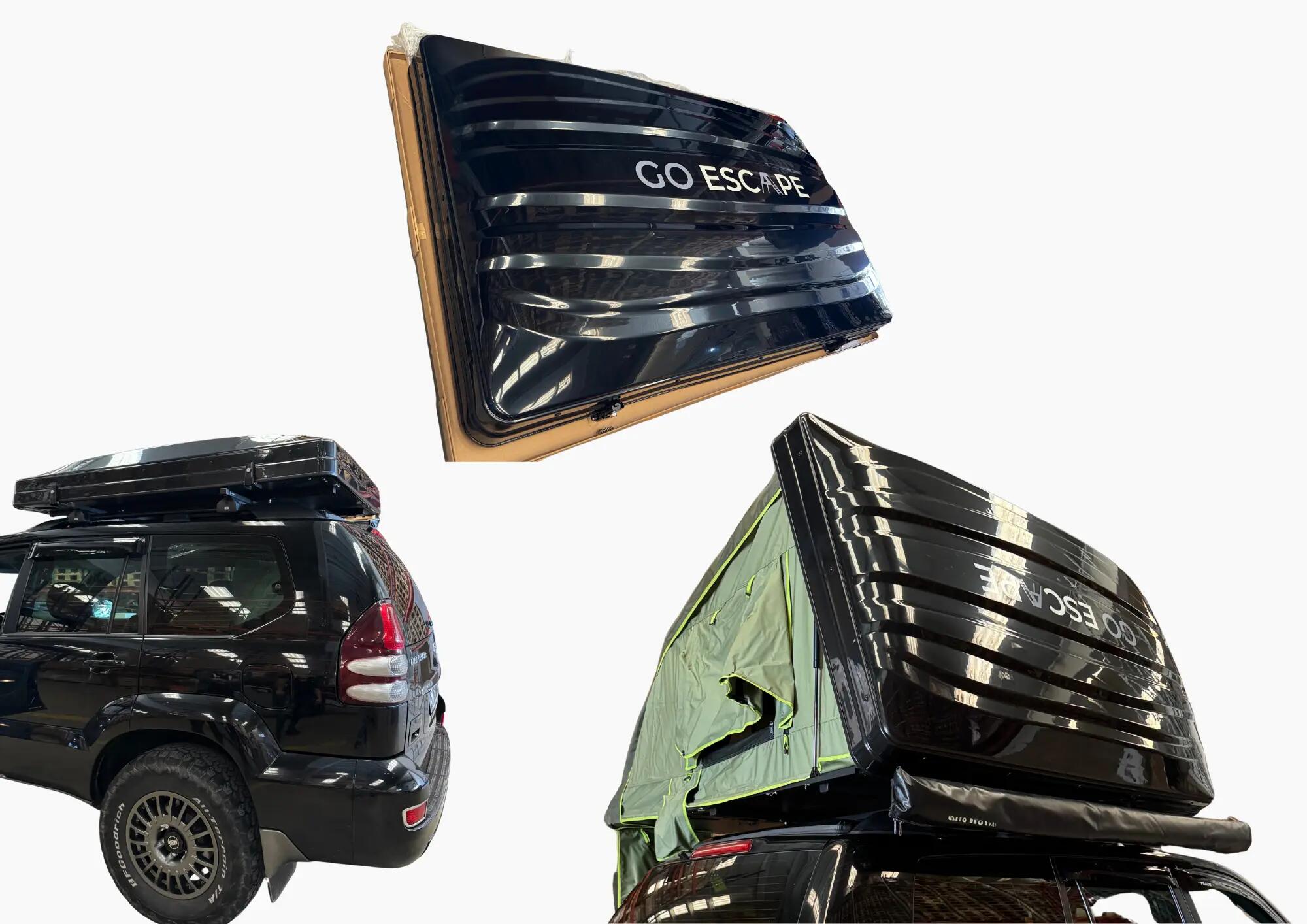 Tienda de techo para coche rígida impermeable Monte Perdido GO ESCAPE 2/8