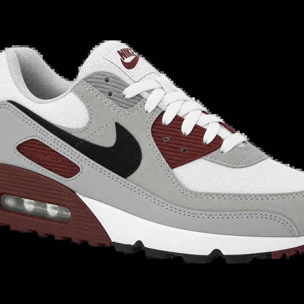 Herren - Laufschuhe - Sneaker, Mesh - Nike Air Max 90 - Dunkelrot
