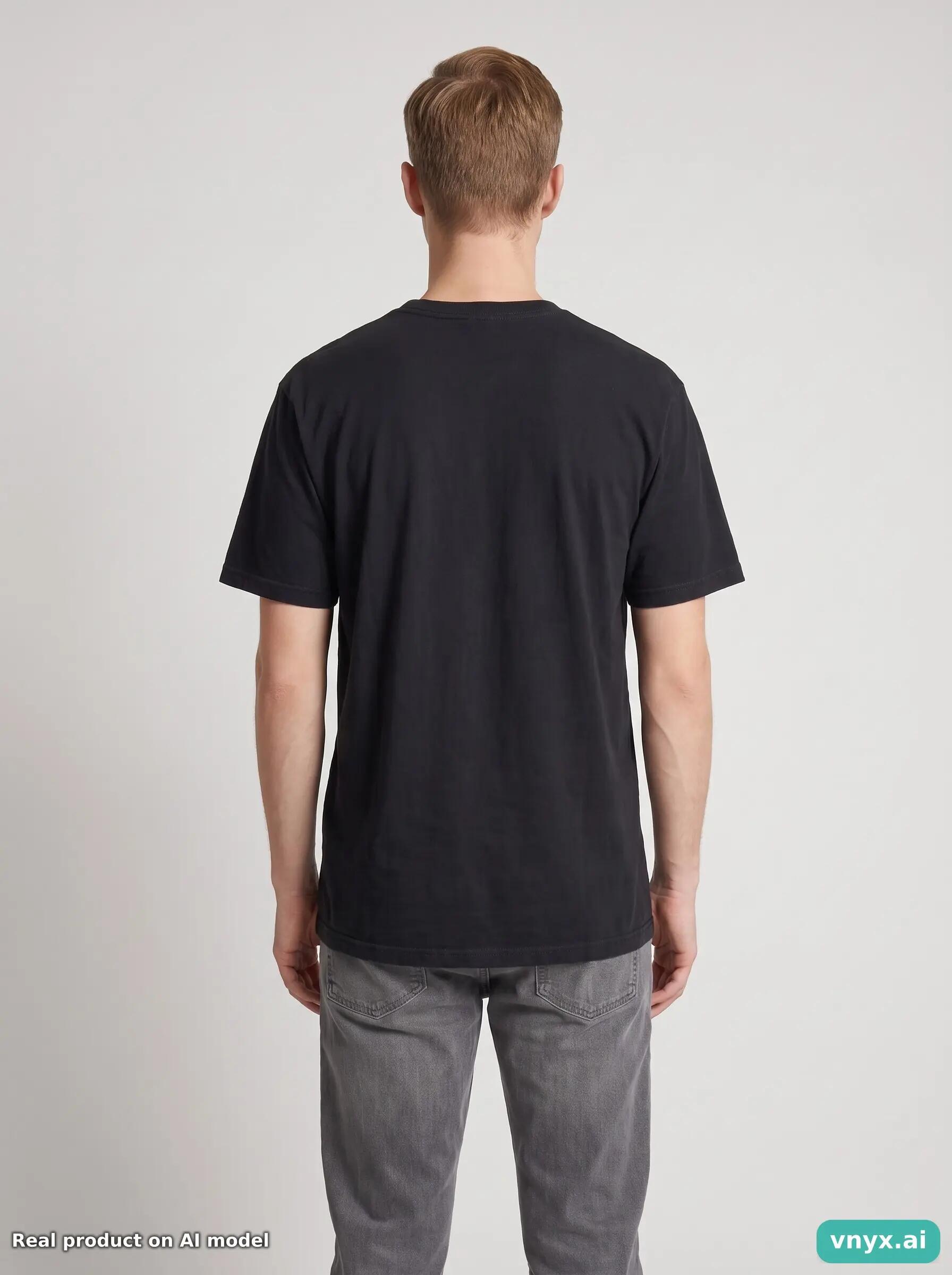 Second Life - Vintage Supreme Black T-Shirt Men L 2/5