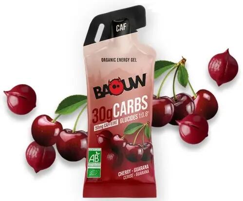 Pack 5 Baouw Energiegel Kirsche Guarana