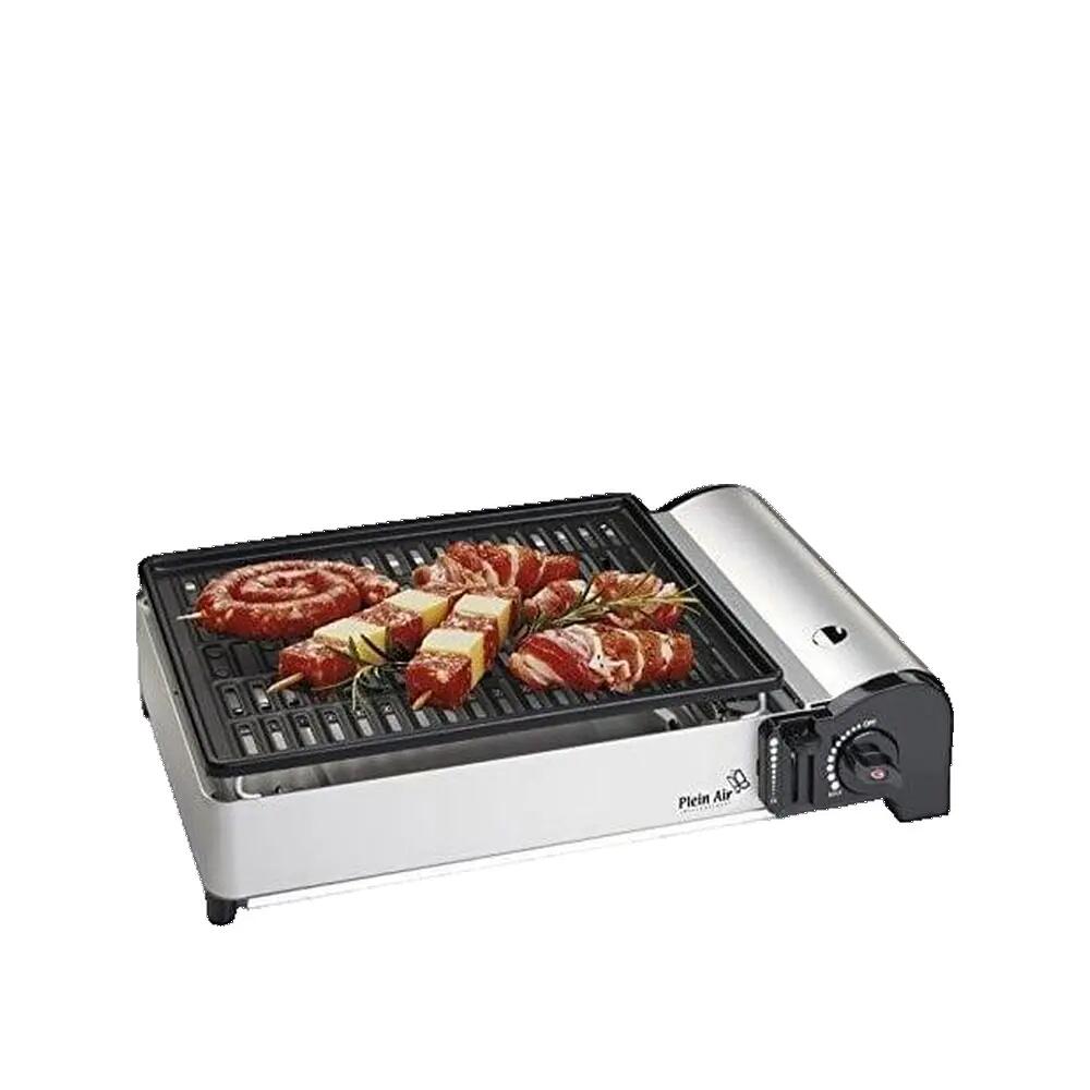 Barbacoa de gas portátil Kemper 1900W con funda 2/2