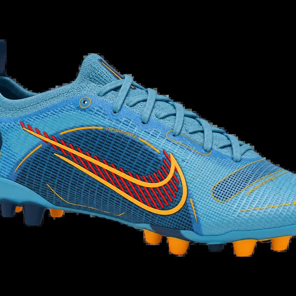 Herren - Fußballschuhe für Kunstrasen - Nike Mercurial Vapor 14 Elite AG - blau