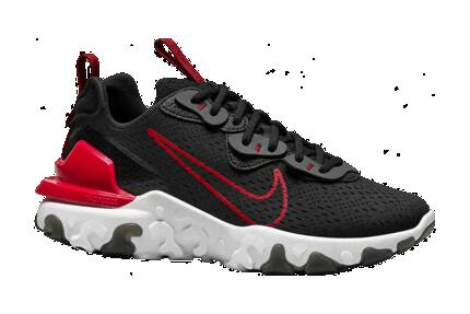 Hombres - Zapatillas lifestyle - Nike React Vision - Negro, University Red