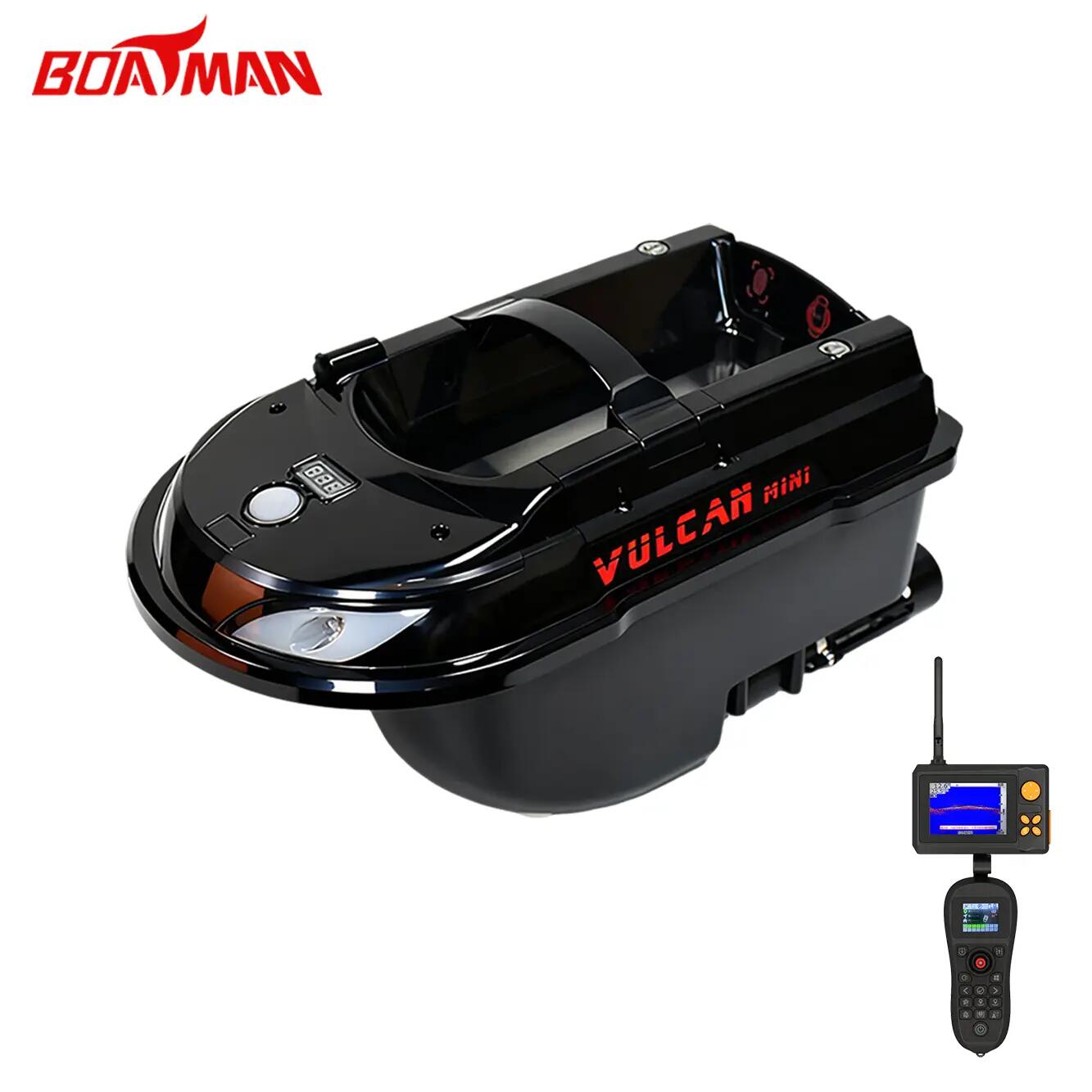 Barco Cebador Carpfishing Compacto GPS Sonda Vulcan Mini Pro 1/15