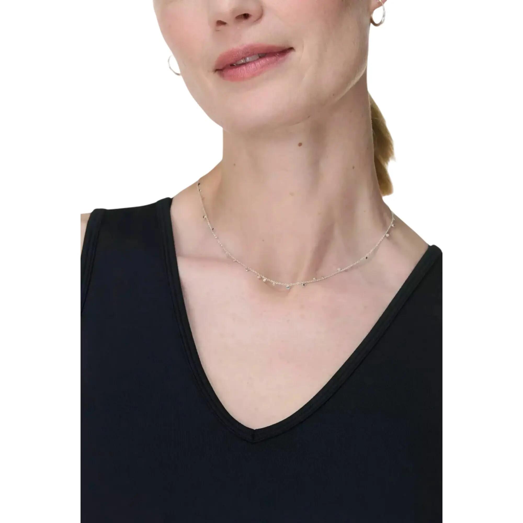 Camiseta Sin Mangas Gaia para Mujer Negro 3/3