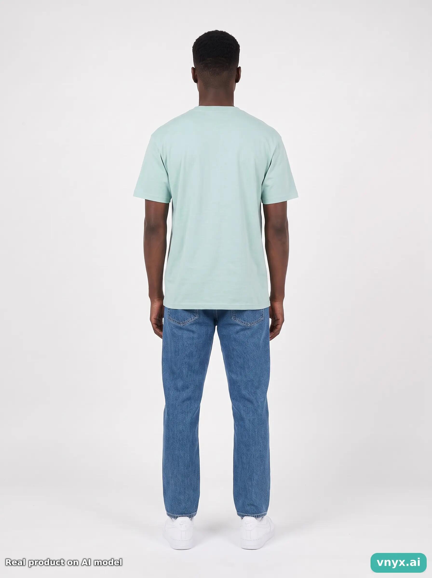 Second Life - Vintage Carhartt Mint Green T-Shirt Men M 4/5