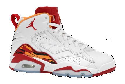 Baskets homme brillants Air Jordan MVP Cardinal rouge