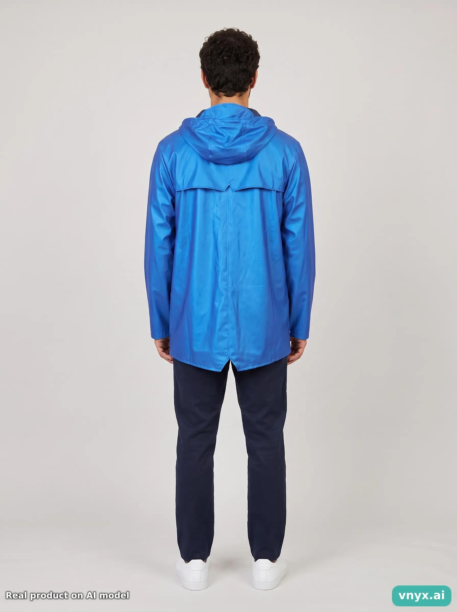 Second Life - Vintage RAINS Blue Windbreaker Men XL 4/5