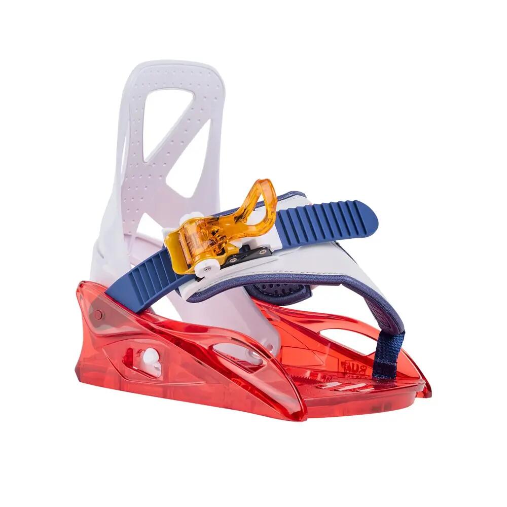 Fixazioni snowboard Burton Grom Rosso 4/6