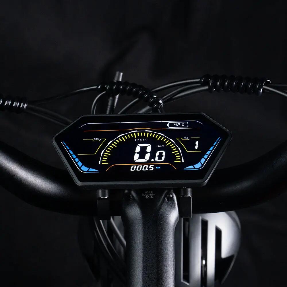 Bici elettrica per adulti Trax 2.0: pneumatico 26×4", batteria da 52V 20Ah 7/8