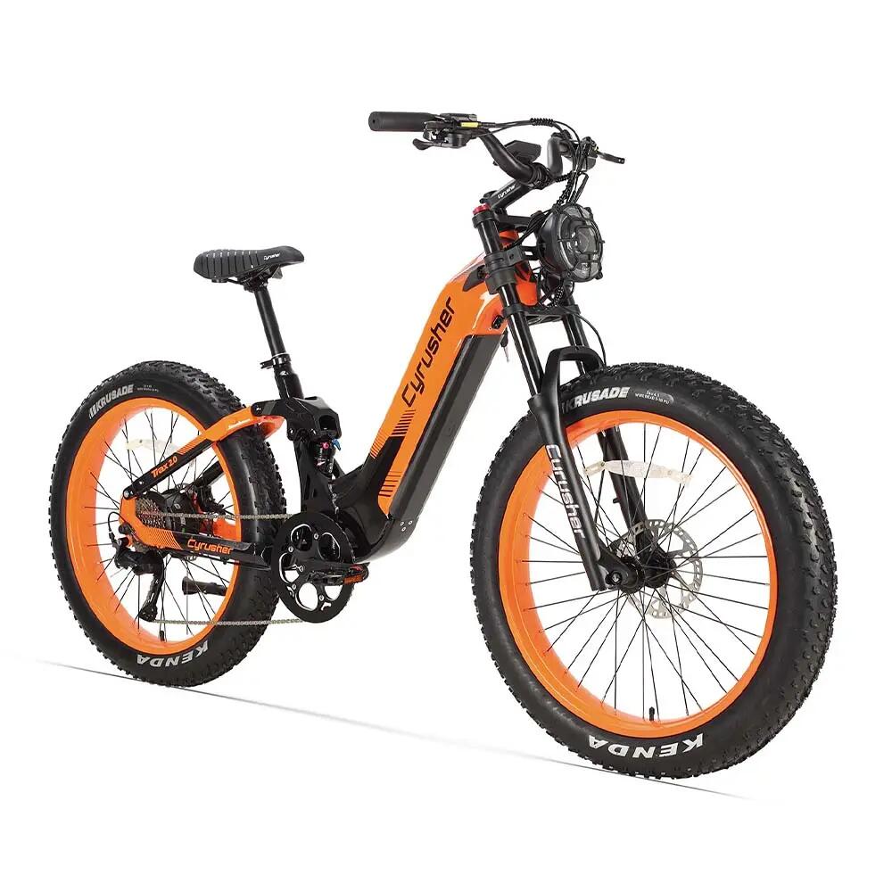 Bici elettrica per adulti Trax 2.0: pneumatico 26×4", batteria da 52V 20Ah 2/8