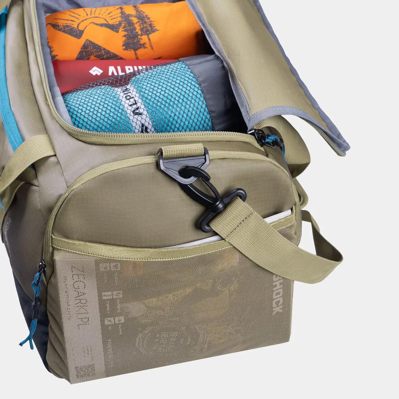 Geanta de voiaj Alpinus Lombardia 40 Unisex - 40 L - Verde Kaki 4/9
