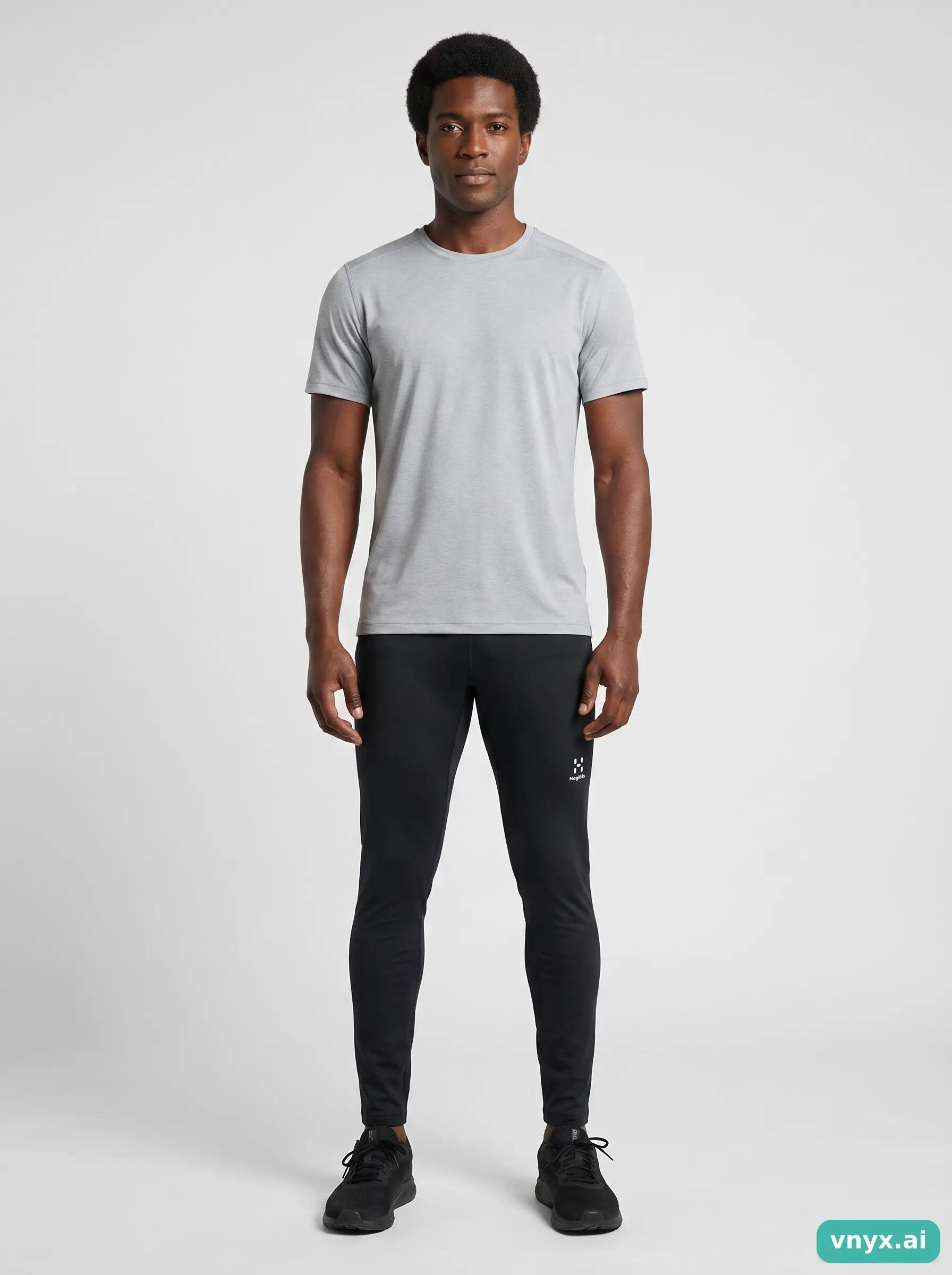 Second Life - Vintage Haglöfs Black Joggers Men 34 3/5