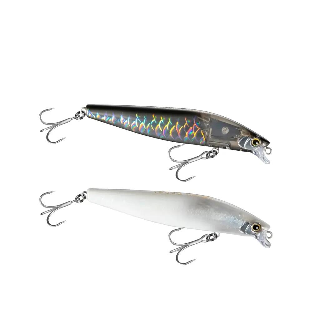 Appât de pêche Shimano Exsence Shallow Assassin 99F Silber 1/5