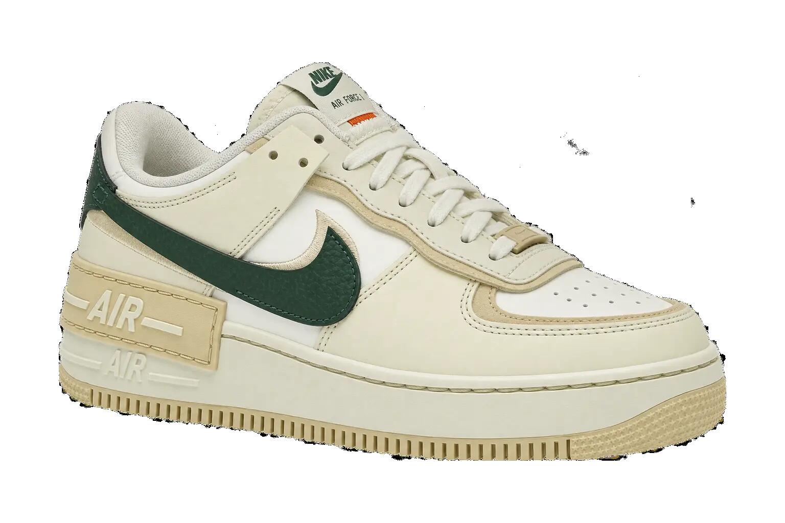 Mujer - Zapatilla - Nike Air Force 1 Shadow - Blanco, Fir 1/1