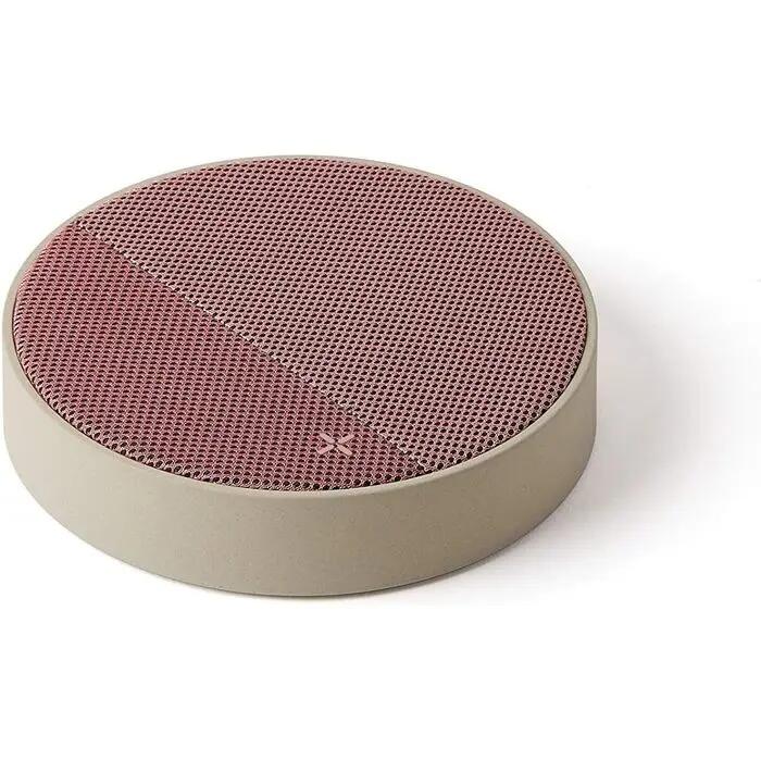 Station de Charge sans Fil et Haut-Parleur Bluetooth 5W - Pierre/Rose 2/5