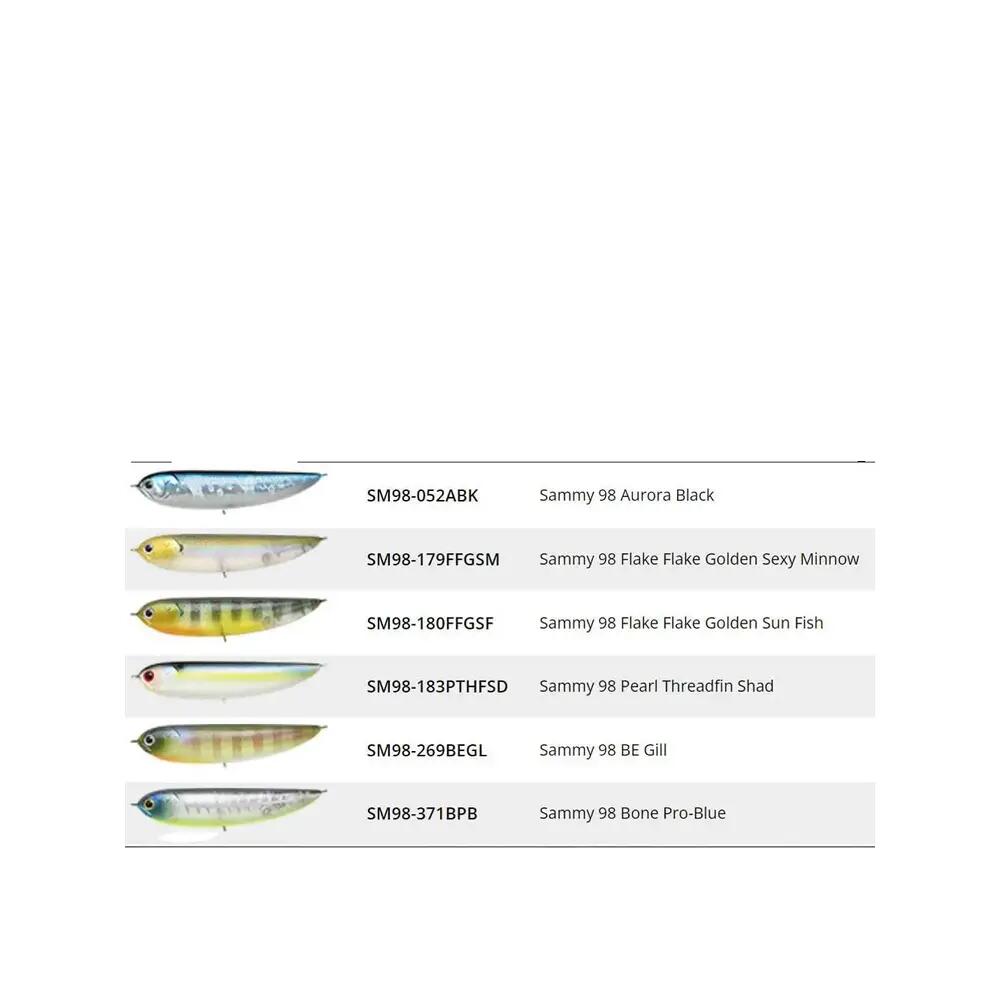 Appât de pêche Lucky Craft Sammy 100 Colore Ghost Minnow 13,6g 2/3
