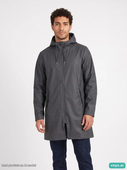 Second Life - Vintage RAINS Black Outdoor Jacket Men XS