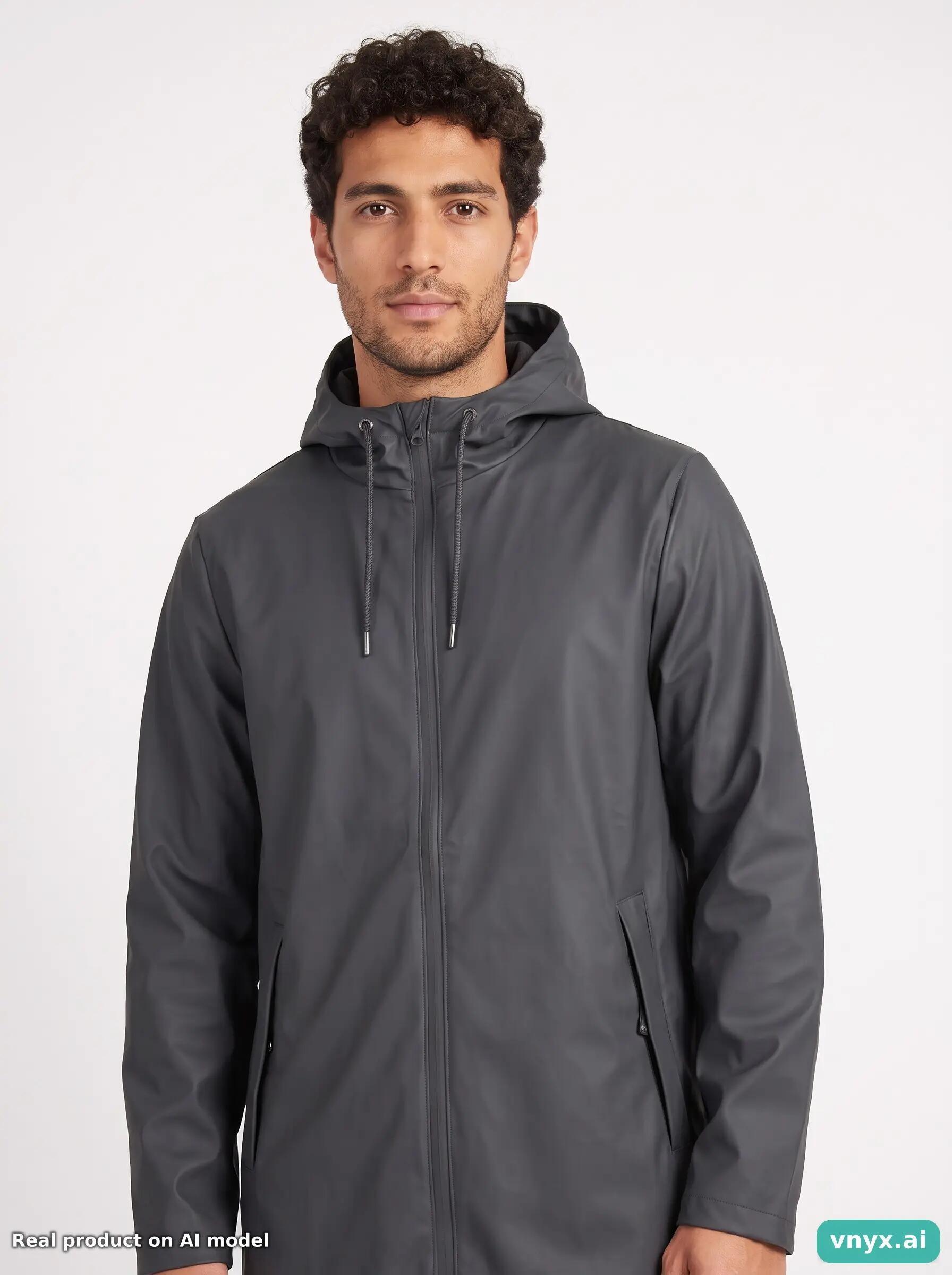 Second Life - Vintage RAINS Black Outdoor Jacket Men XS 5/5