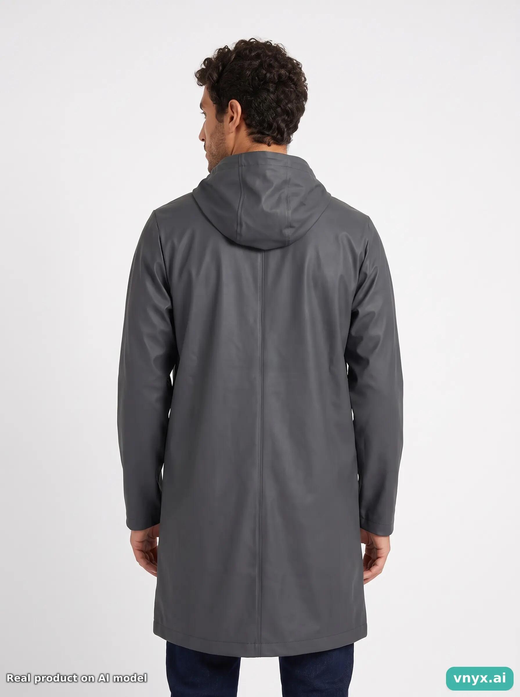 Second Life - Vintage RAINS Black Outdoor Jacket Men XS 2/5