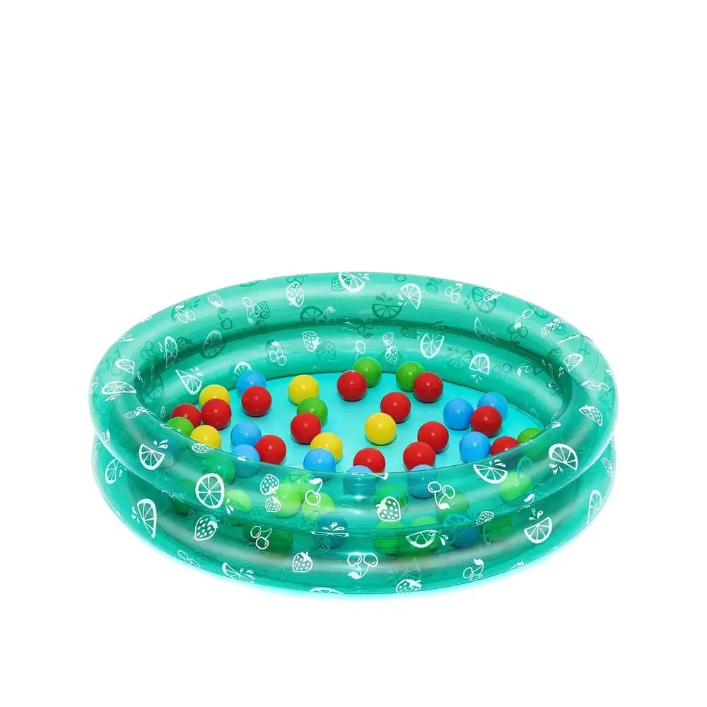 Aufblasbares Schwimmbecken Bestway 51141 mit Bällen 2/3
