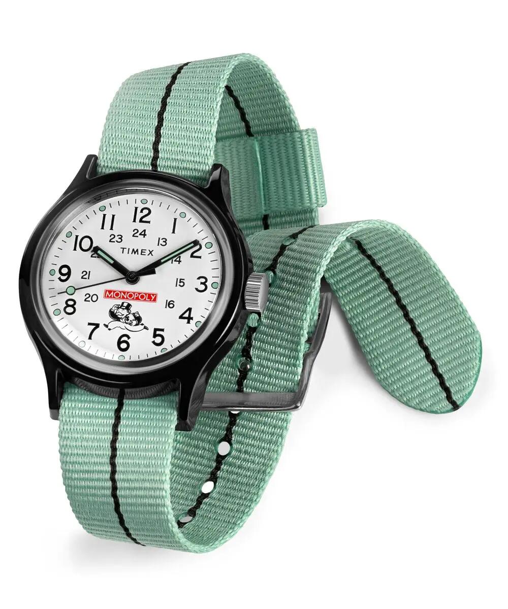 Timex Analogique Montre Vert/Blanc TW2Y47100 4/6