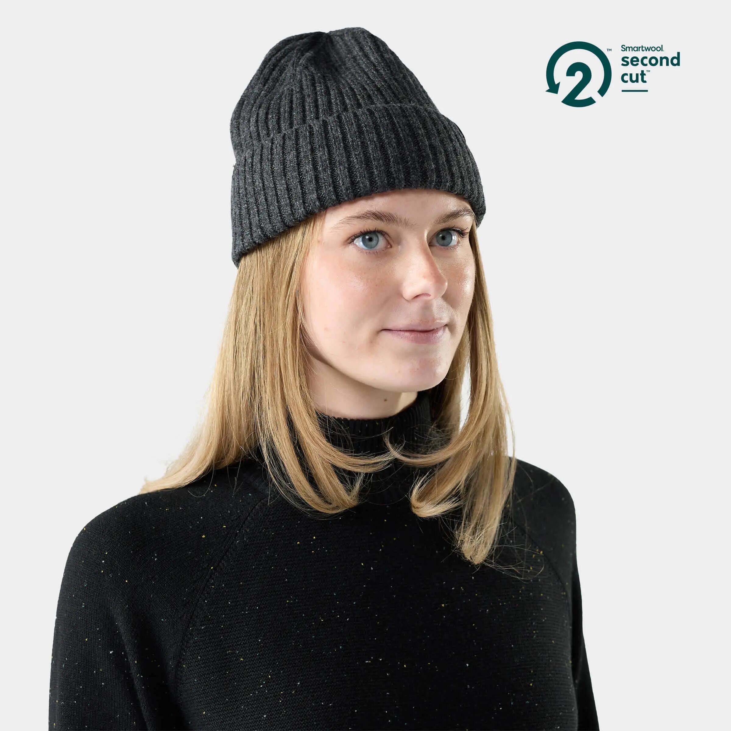Căciulă Smartwool Second Cut Cuff Beanie - negru