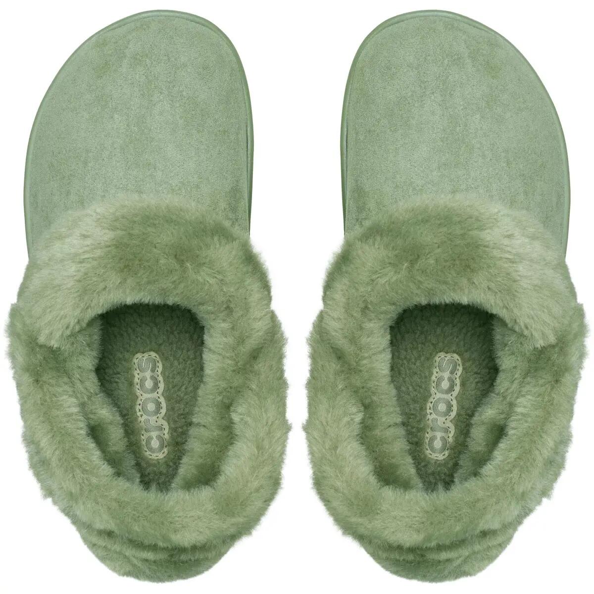 Crocs Damskie Chodaki Classic Unfurgettable Suede Clog 6/6