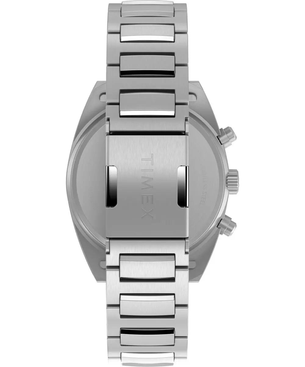Timex Chronograph Uhr Silber/Schwarz TW2Y61200 2/6