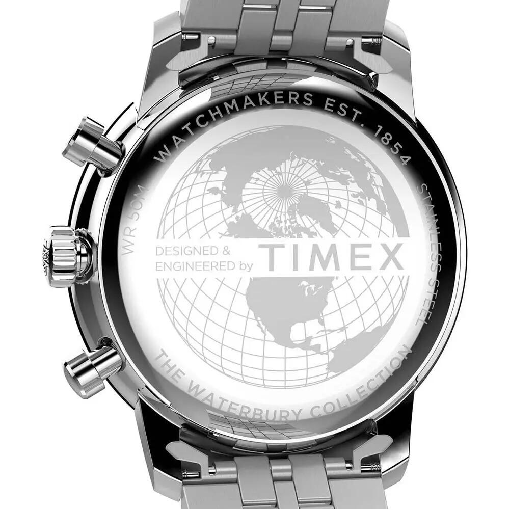 Timex Chronographe Montre Argent/Noir TW2Y23400 10/10