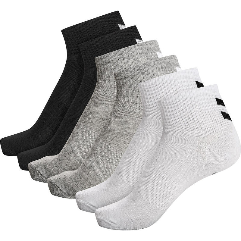 Lot de 6 Chaussettes mi longues femme Hummel hmlchevron