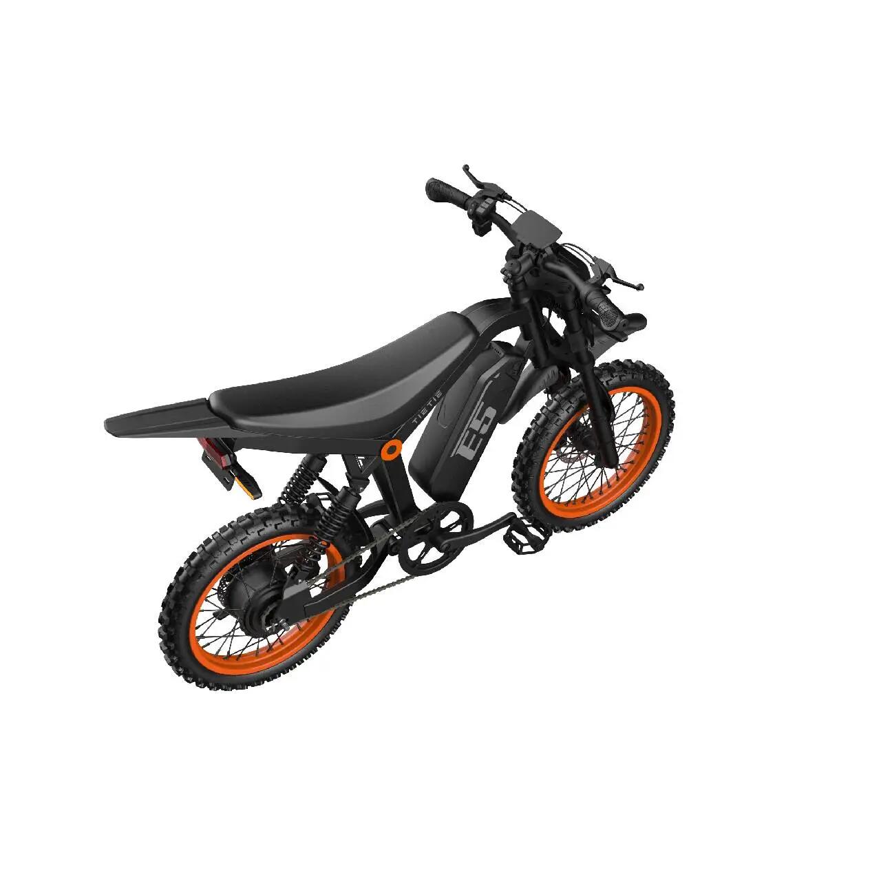 Elektrofahrrad URLIFE E5, 48V 20Ah Akku, 14 Zoll Reifen 3/5