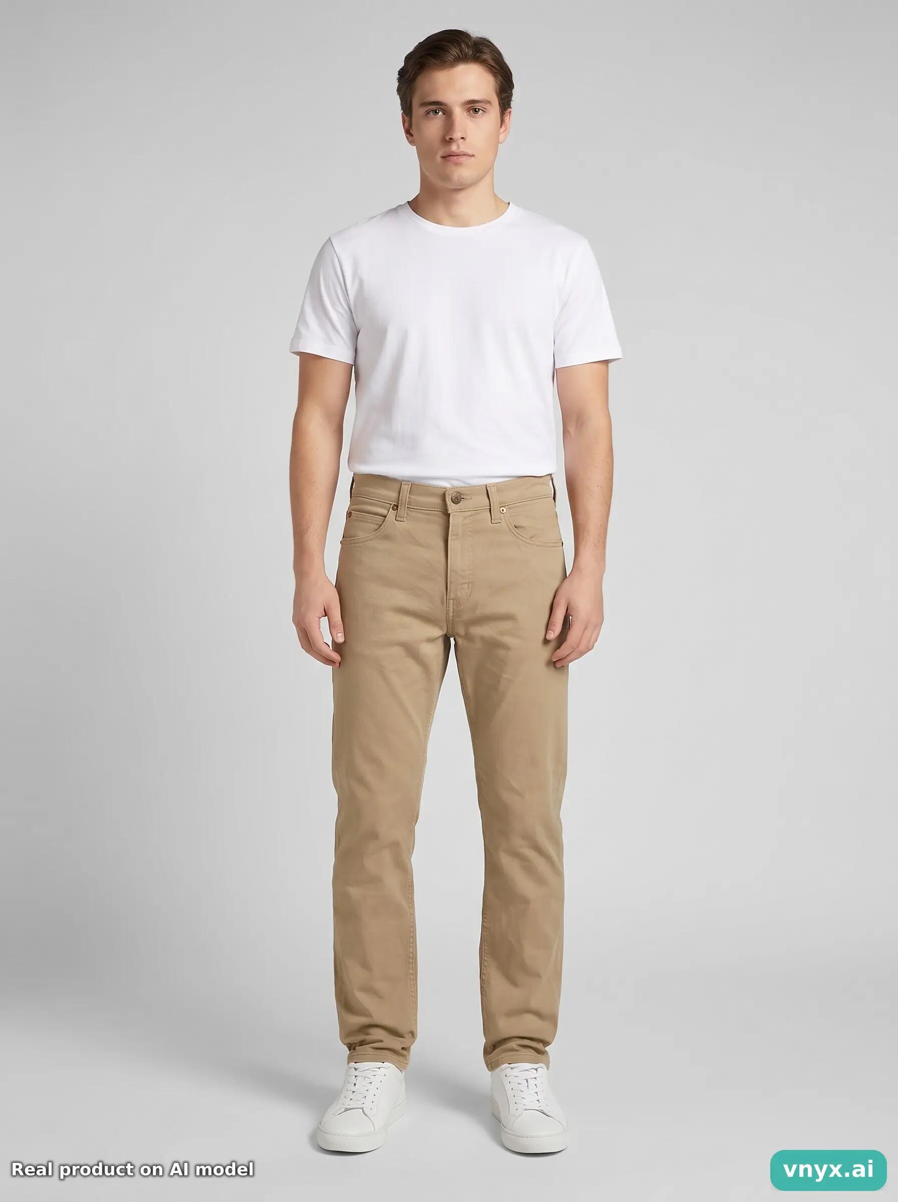 Second Life - Vintage Lee Khaki Jeans Men 29 6/6