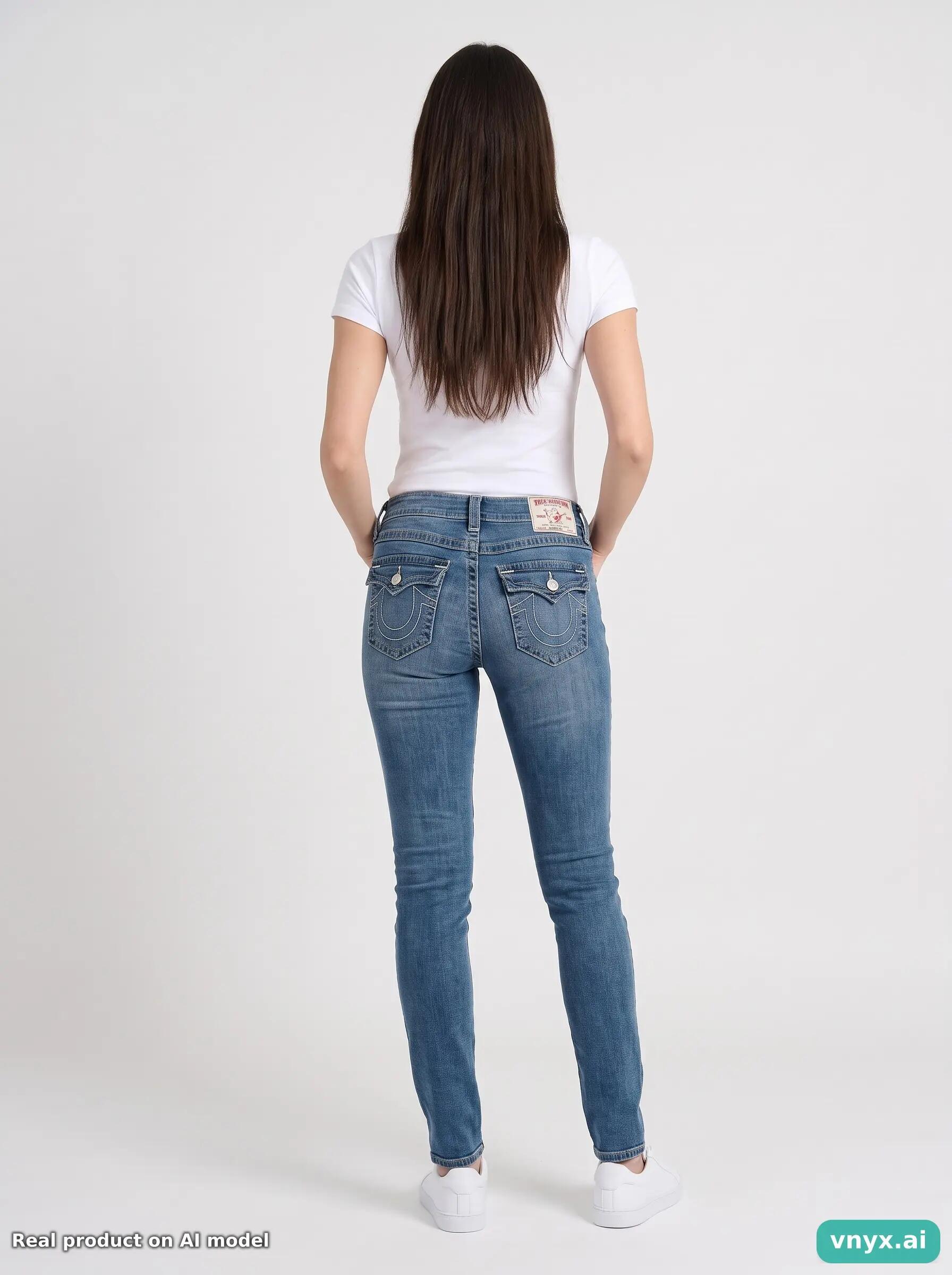 Second Life - Vintage Brand Jeans Light Blue Jeans Women 26 4/6