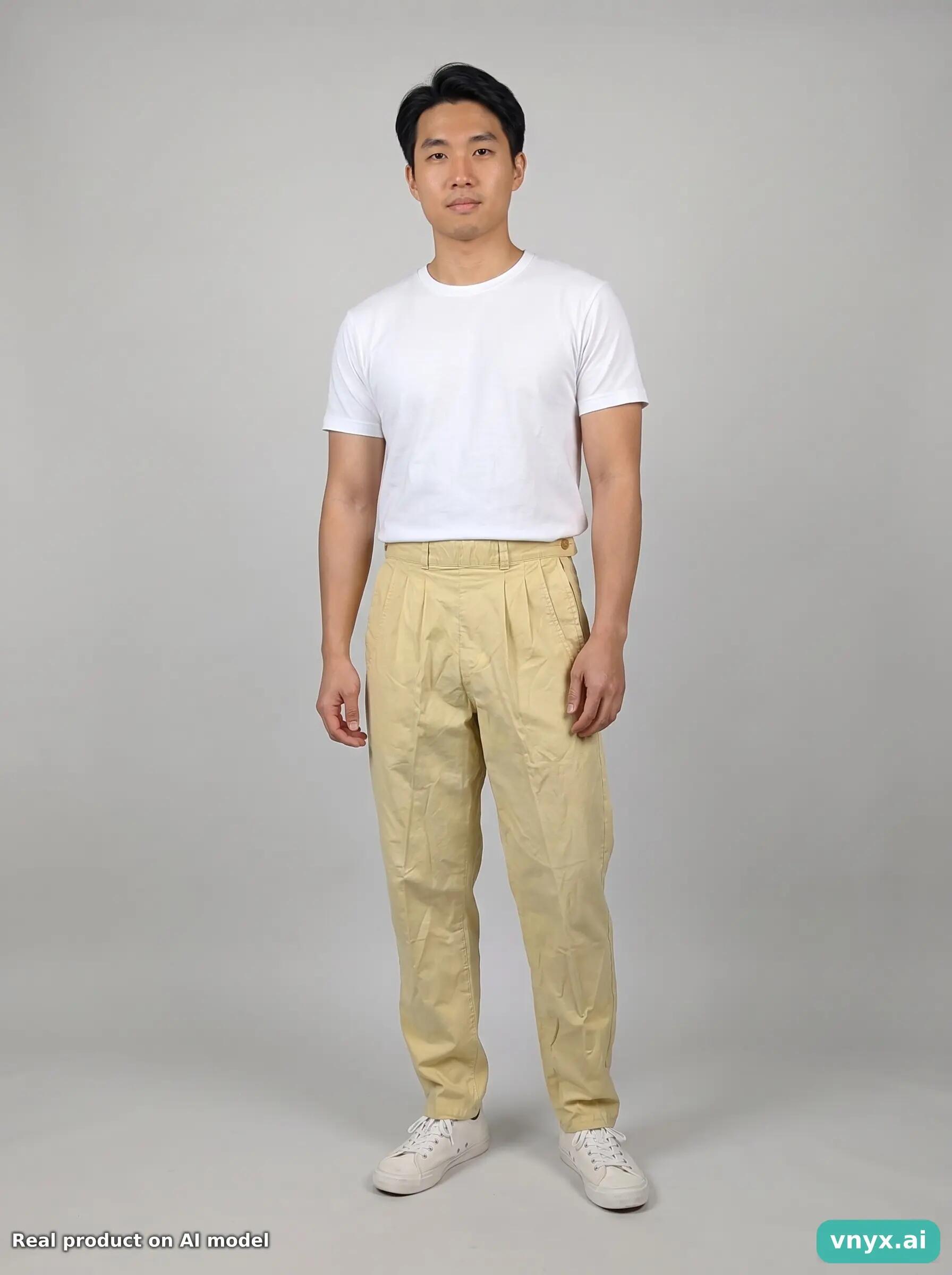 Second Life - Vintage Lee Khaki Chinos Men 28 27 3/6