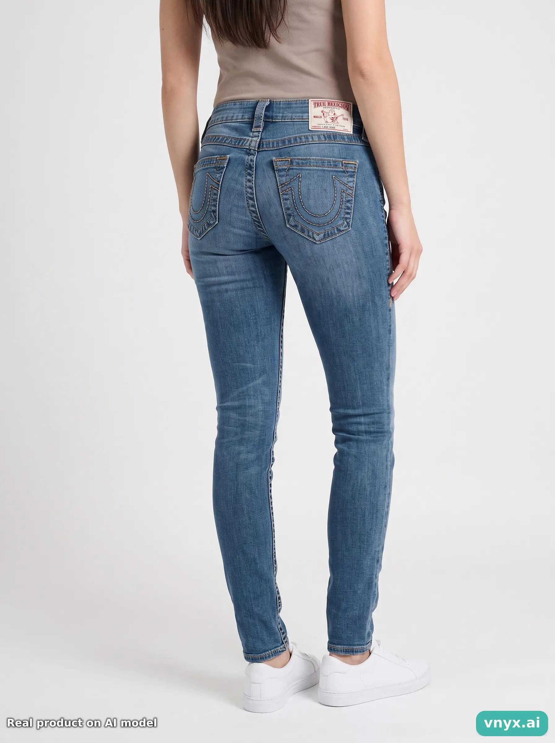 Second Life - Vintage Brand Jeans Light Blue Jeans Women 26 2/6