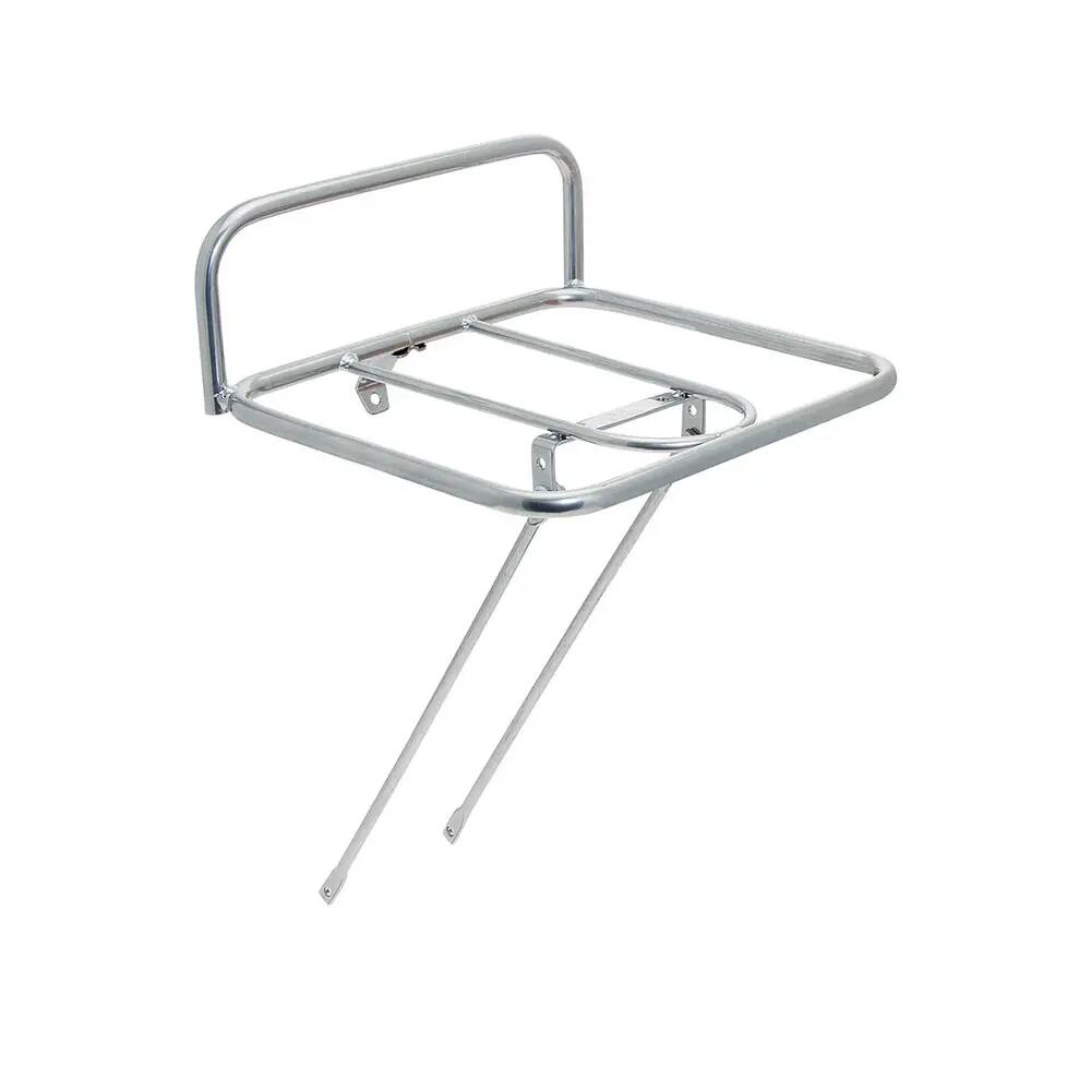 Vélo de ville BRN Rack avant Messenger Argent 1/2