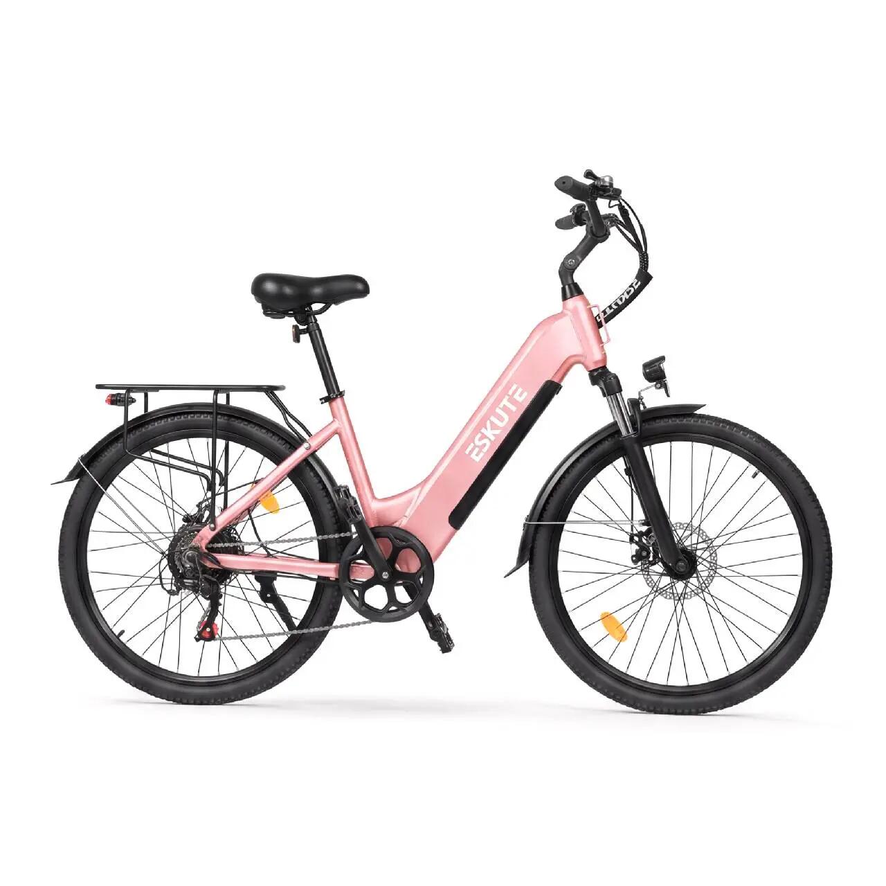 Elektrische Fiets Eskute C202, 48V 17.5Ah Accu, 26×2.1 Inch Banden 4/4