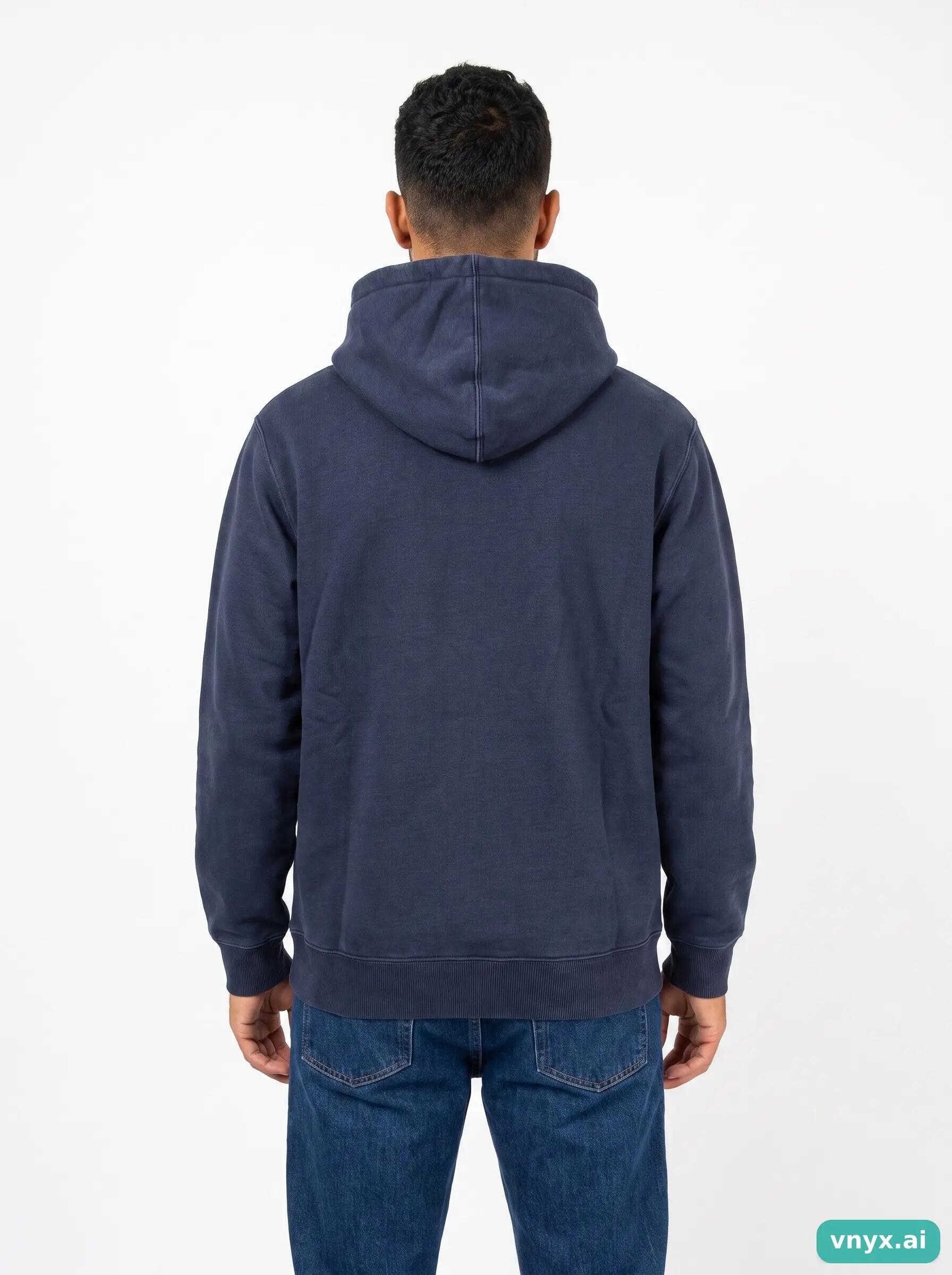 Second Life - Vintage Champion Dark blue Hoodie Men XL 2/5