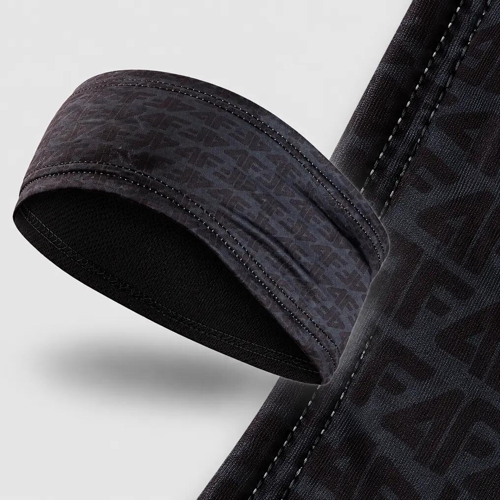 Opaska sportowa na głowę unisex czarna 4F 3/3