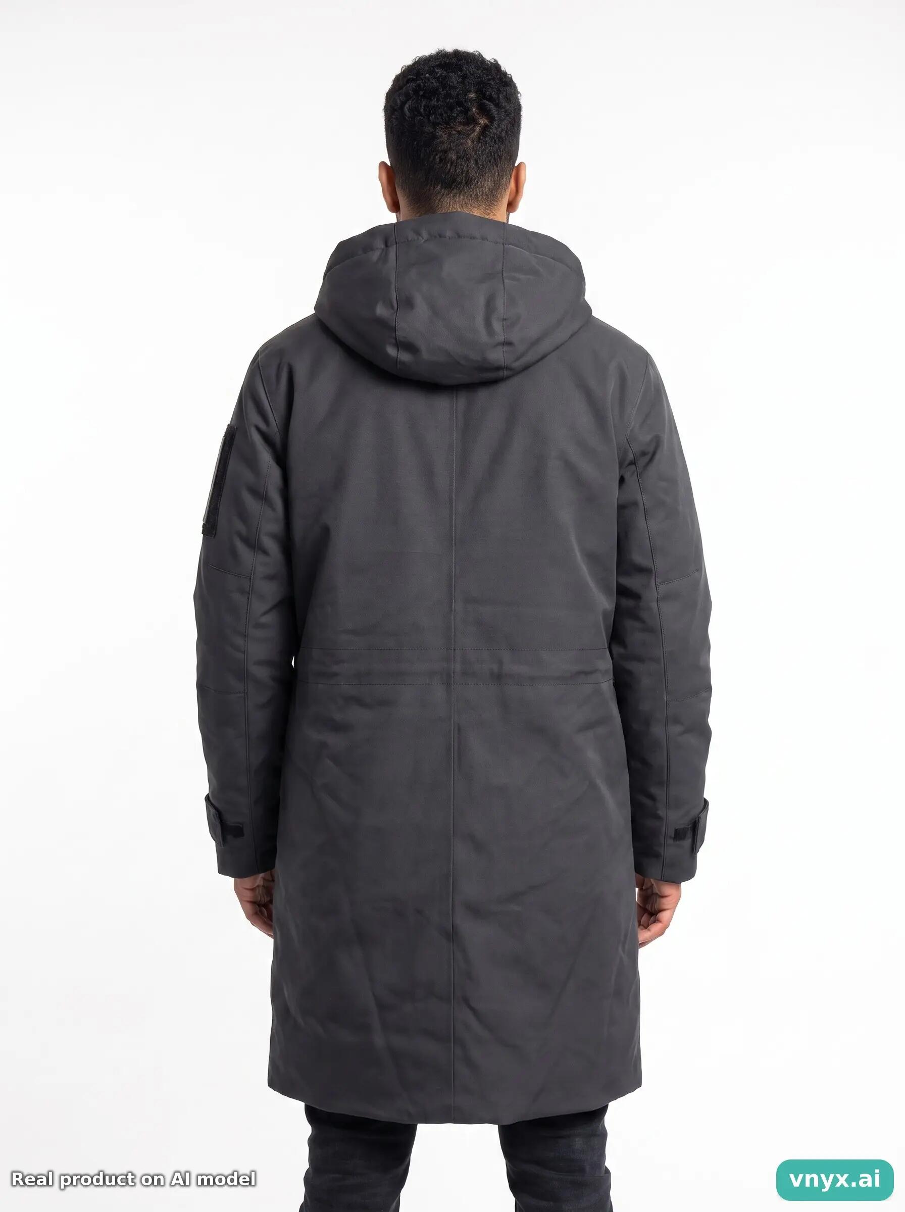 Second Life - Vintage RAINS Matte Black Outdoor Jacket Men XS 2/5
