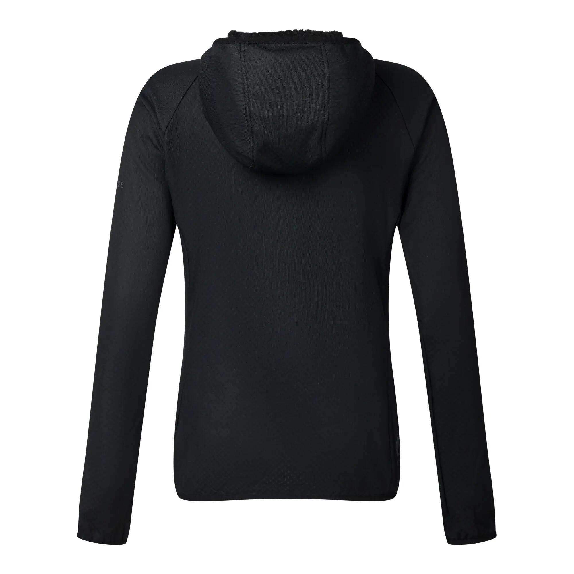 Veste De Sport Unie Et Extensible À Capuche HEAT WEAVE Femme (Noir) 3/7